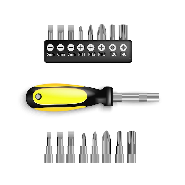 plastic screwdriver