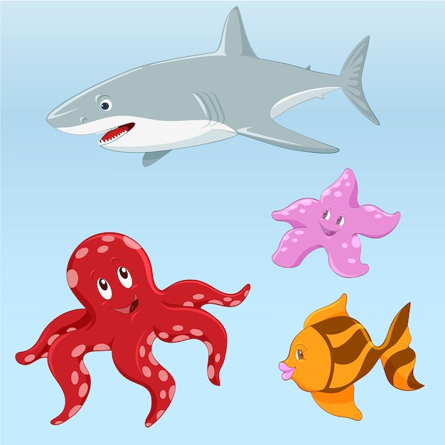 Premium Vector | Sea life