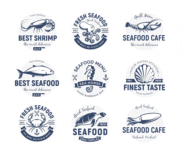 Download Free Seafood Logo Images Free Vectors Stock Photos Psd Use our free logo maker to create a logo and build your brand. Put your logo on business cards, promotional products, or your website for brand visibility.