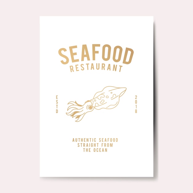 Download Free Seafood Restaurant Logo Illustration Free Vector Use our free logo maker to create a logo and build your brand. Put your logo on business cards, promotional products, or your website for brand visibility.