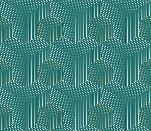 Seamless abstract geometric background | Free Vector