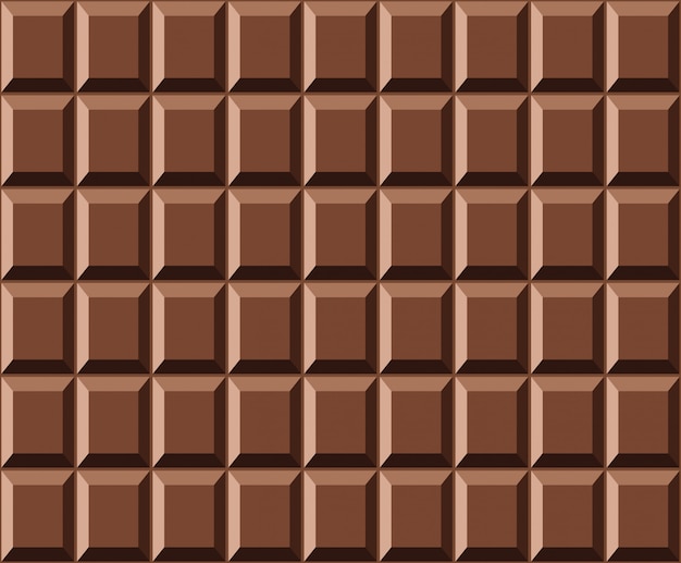 Seamless chocolate texture Vector | Premium Download