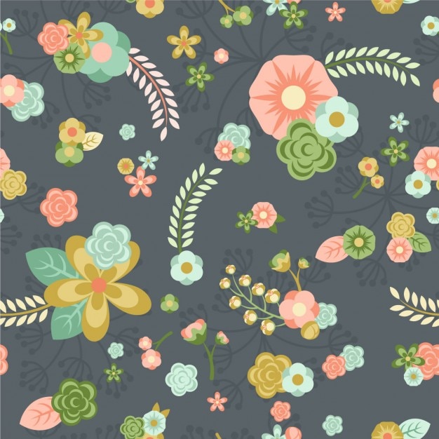 Free Vector | Seamless floral pattern