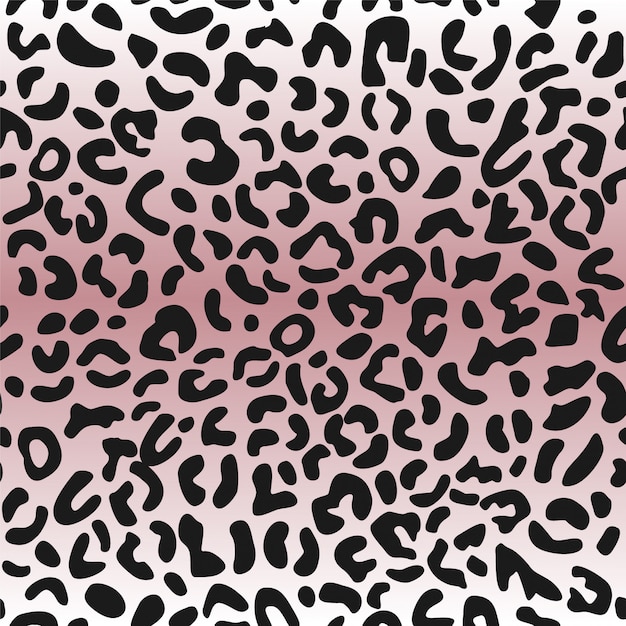 Download Seamless leopard print. | Premium Vector
