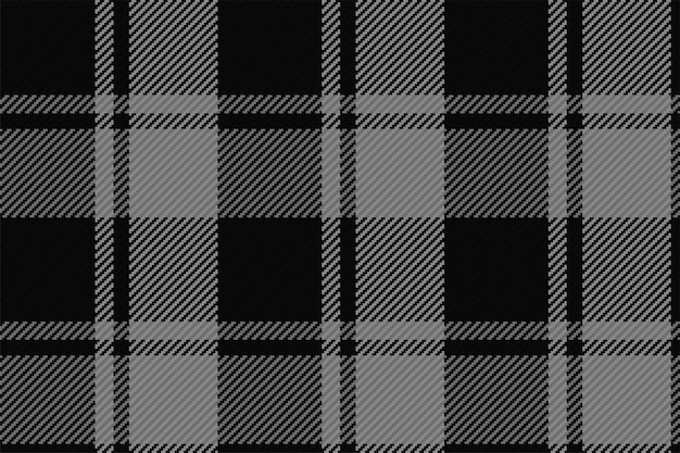Seamless pattern of scottish tartan plaid. repeatable background with check fabric texture. flat vec