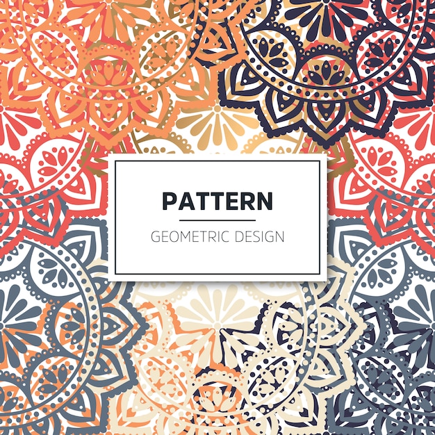 Seamless pattern tile Free Vector