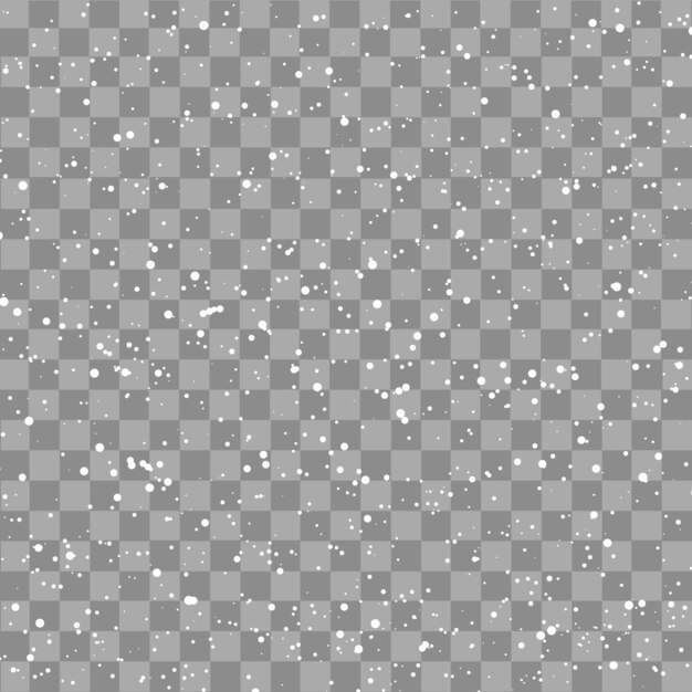 Seamless pattern with falling snow Premium Vector