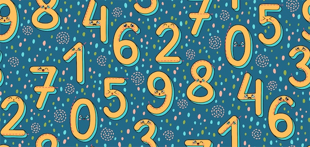 premium-vector-seamless-pattern-with-numbers-1-9-in-japan-kawaii-style