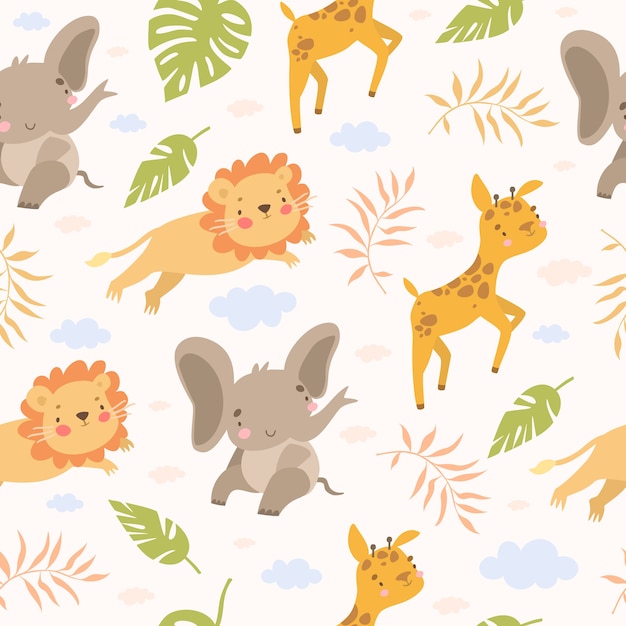 free-vector-seamless-safari-pattern-with-animals