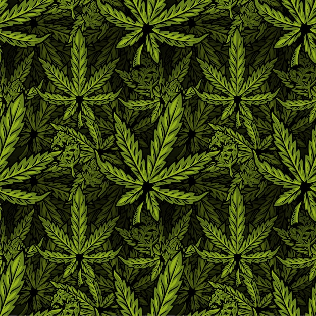 одежда с листьями марихуаны