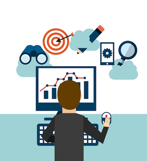 Search engine optimization Premium Vector