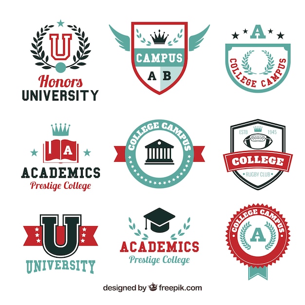 Popular College Logos