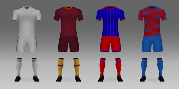 Download Free Set Of 3d Realistic Template Soccer Jersey Real Madrid Roma Cska Use our free logo maker to create a logo and build your brand. Put your logo on business cards, promotional products, or your website for brand visibility.