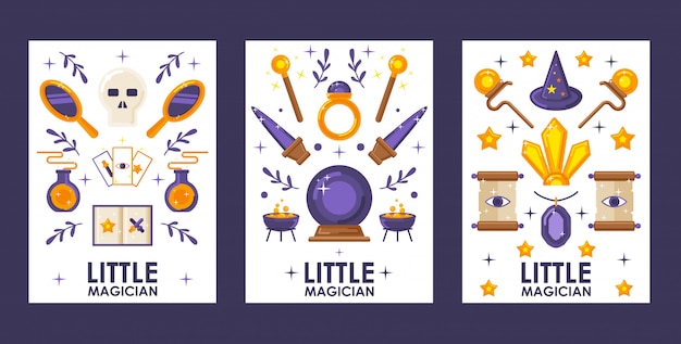 Download Free Set Of Banners With Magic Game Icons Premium Vector Use our free logo maker to create a logo and build your brand. Put your logo on business cards, promotional products, or your website for brand visibility.