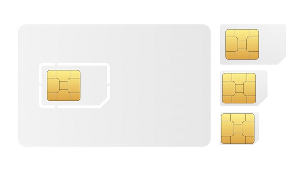 Download Free Set Of Blank Sim Card Illustration On White Premium Vector Use our free logo maker to create a logo and build your brand. Put your logo on business cards, promotional products, or your website for brand visibility.