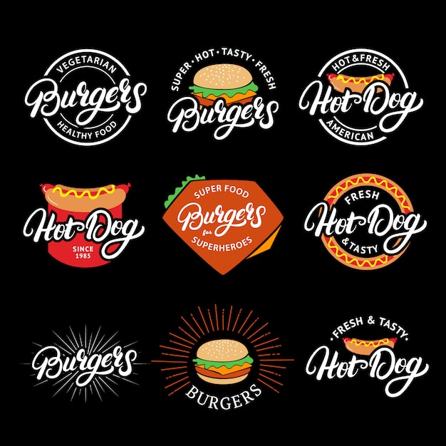 Lista 20+ Foto logos de hot dogs y hamburguesas Actualizar