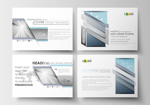 Download Free Set Of Business Templates For Presentation Slides Premium Vector Use our free logo maker to create a logo and build your brand. Put your logo on business cards, promotional products, or your website for brand visibility.