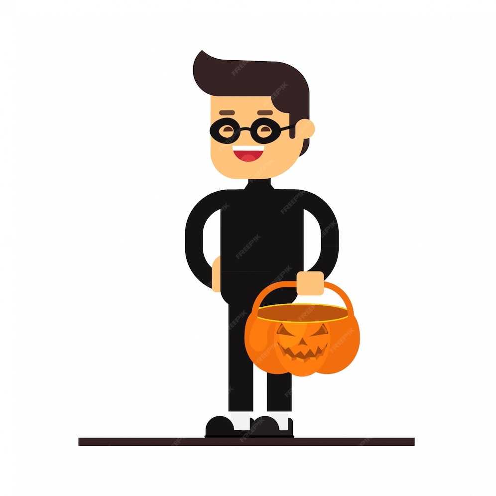 premium-vector-set-of-cartoon-characters-for-halloween