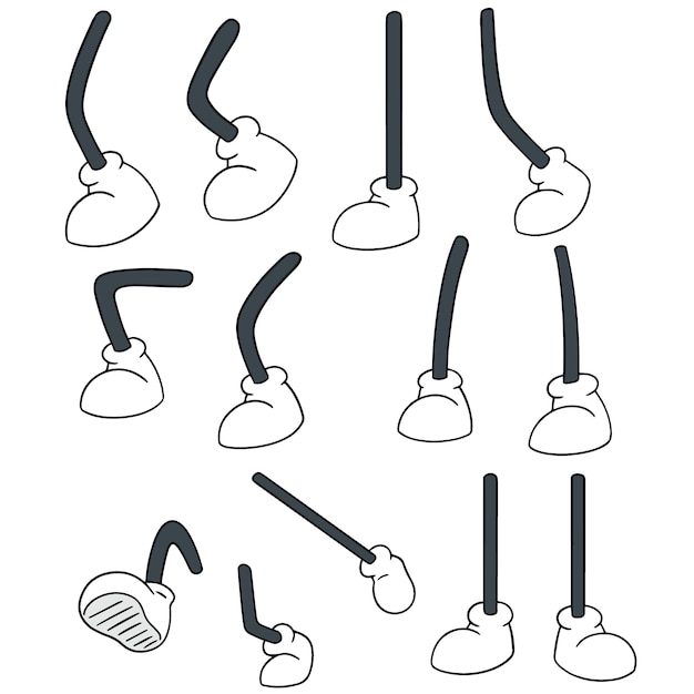 Cartoon Legs Svg