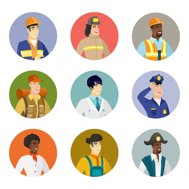 premium-vector-set-of-characters-of-different-professions