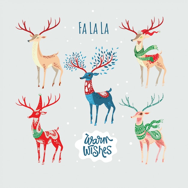 christmas deer antlers