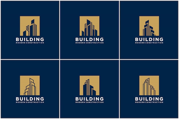 Download Free Set Collection Building Logo Design Bundle Construction Premium Vector Use our free logo maker to create a logo and build your brand. Put your logo on business cards, promotional products, or your website for brand visibility.