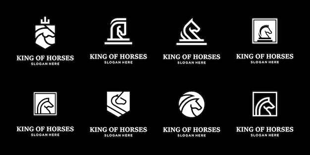 Download Free Set Collection Horse Logo Design And Business Card Inspiration Use our free logo maker to create a logo and build your brand. Put your logo on business cards, promotional products, or your website for brand visibility.