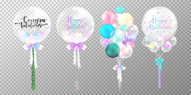 Download Free Set Of Colorful Birthday Balloons On Transparent Background Free Vector Use our free logo maker to create a logo and build your brand. Put your logo on business cards, promotional products, or your website for brand visibility.