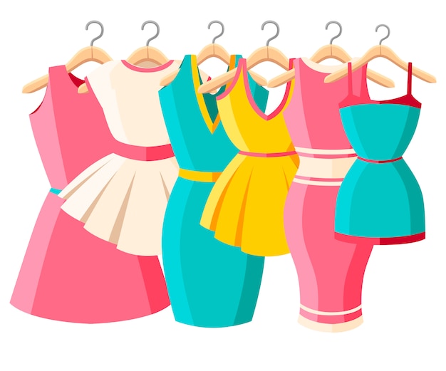 colorful sundresses