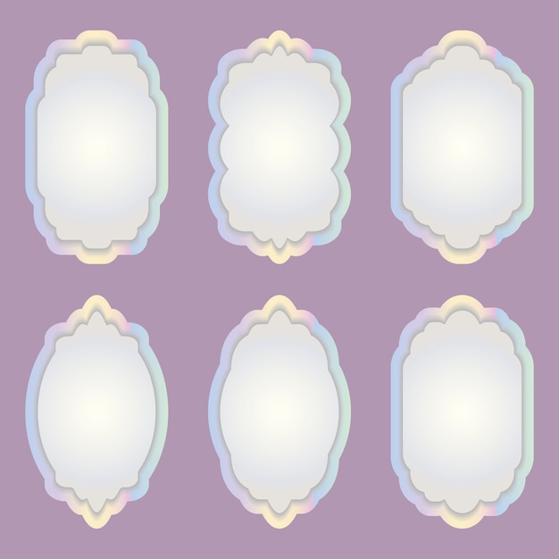 different picture shapes frames