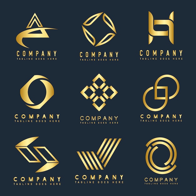 Download Free Download This Free Vector Set Of Company Logo Design Ideas Vector Use our free logo maker to create a logo and build your brand. Put your logo on business cards, promotional products, or your website for brand visibility.