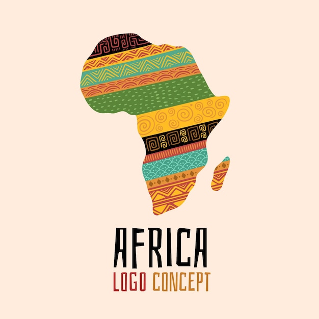 Free Vector | Set of creative africa logo template