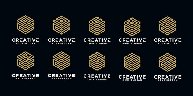creative letter logo design ideas