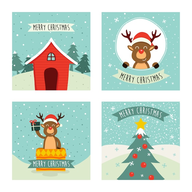 Cute Christmas Greeting Cards 