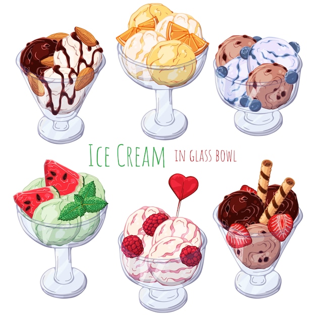 kinds of ice cream
