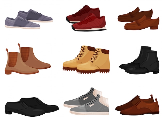 type of male shoes