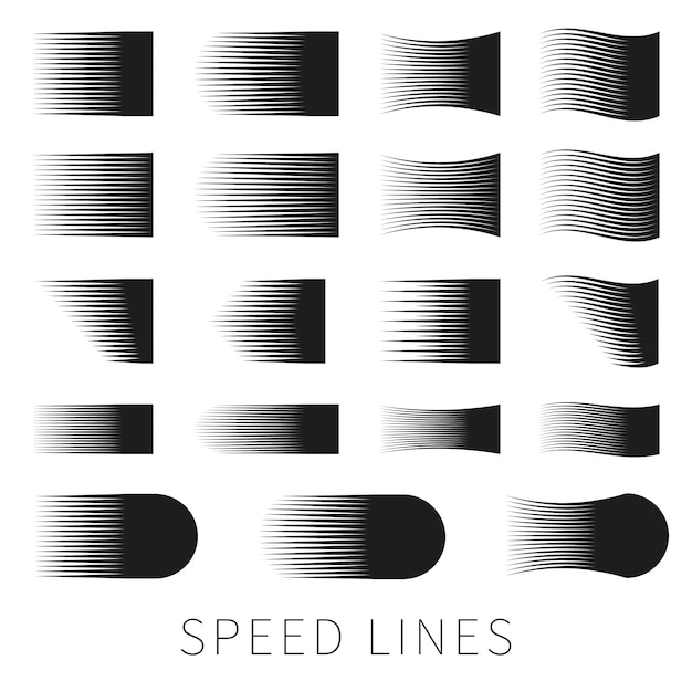 Download Free Set Of Different Simple Black Vector Speed Line Free Vector Use our free logo maker to create a logo and build your brand. Put your logo on business cards, promotional products, or your website for brand visibility.