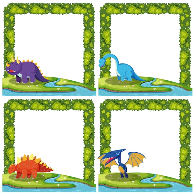 Dinosaur Borders And Frames