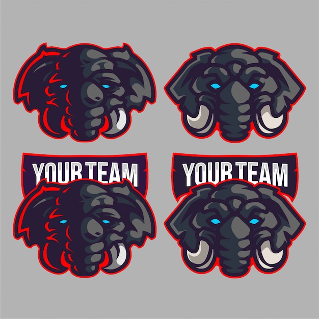 Download Free Set Elephant E Sport Logo Premium Vector Use our free logo maker to create a logo and build your brand. Put your logo on business cards, promotional products, or your website for brand visibility.