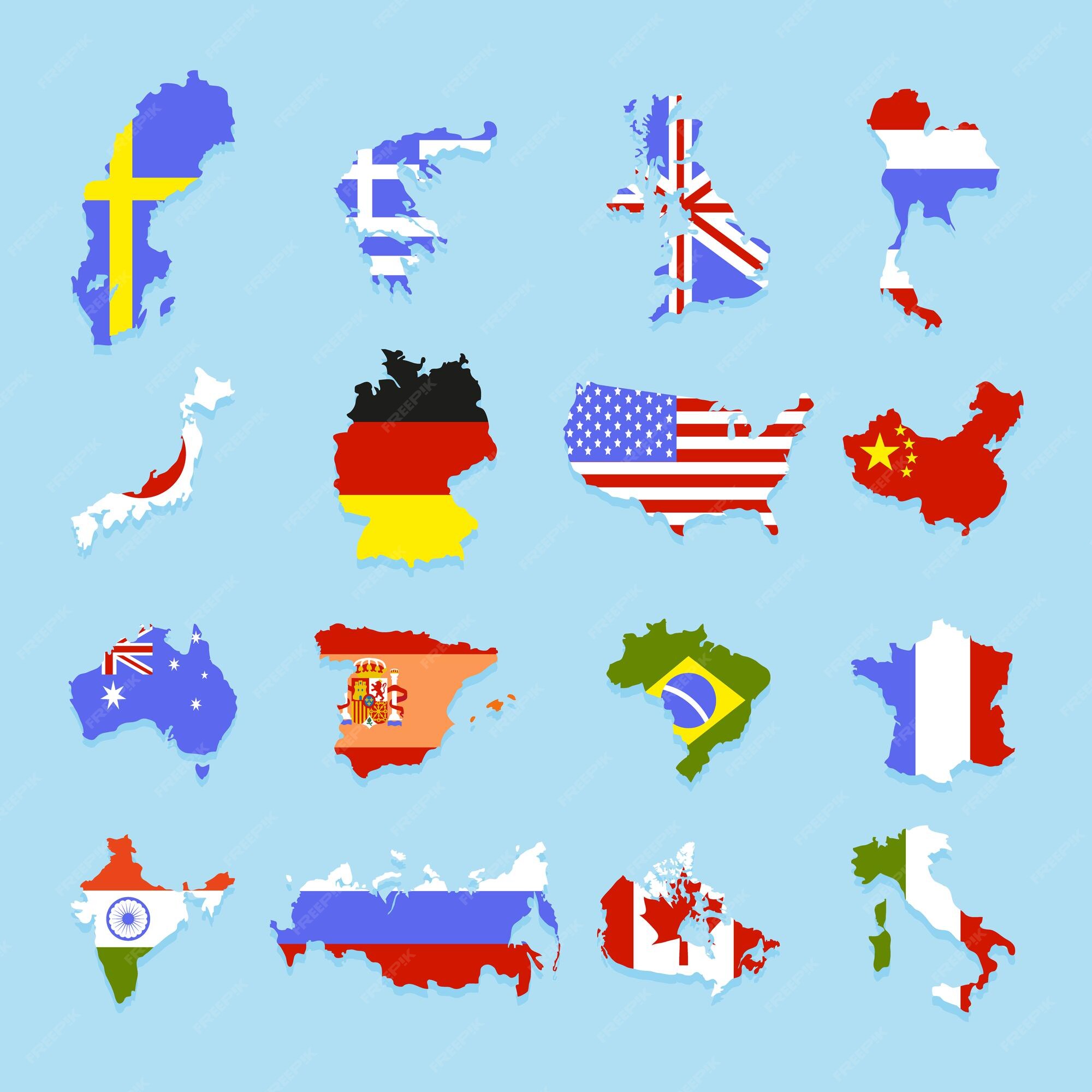 premium-vector-set-of-flags-of-different-states-in-the-form-of-the-country-to-which-they