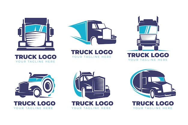 free truck logos design