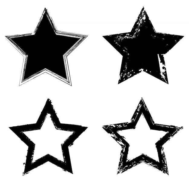 Download Free Set Of Grunge Star Icons Premium Vector Use our free logo maker to create a logo and build your brand. Put your logo on business cards, promotional products, or your website for brand visibility.