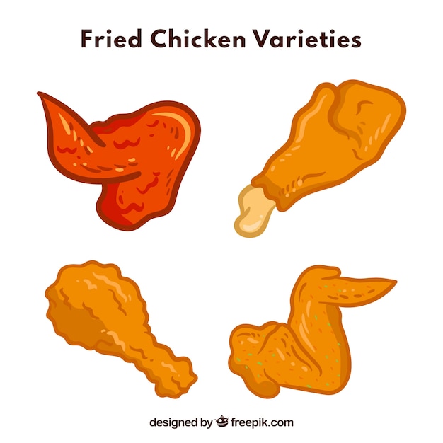 Download Free Set Of Hand Drawn Fried Chicken Types Free Vector Use our free logo maker to create a logo and build your brand. Put your logo on business cards, promotional products, or your website for brand visibility.