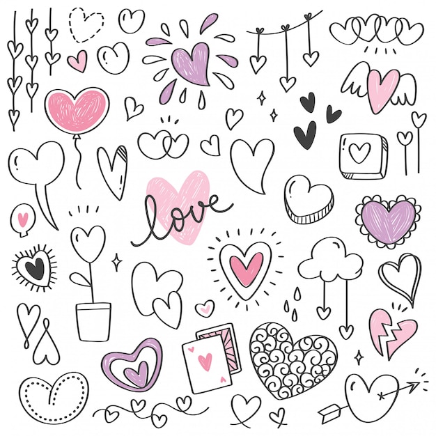 Free Free Doodle Heart Svg Free 304 SVG PNG EPS DXF File