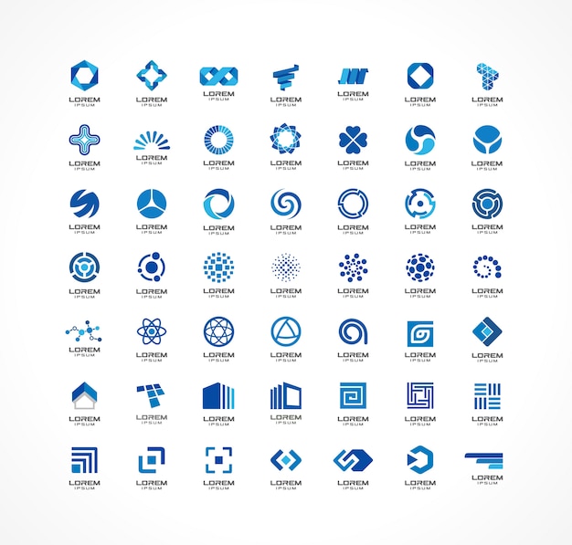 Download Free Set Of Icon Elements Abstract Ideas For Business Company Finance Use our free logo maker to create a logo and build your brand. Put your logo on business cards, promotional products, or your website for brand visibility.