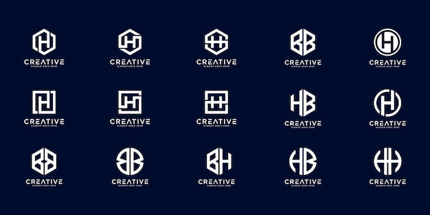 Initial Hb Logo Images Free Vectors Stock Photos Psd