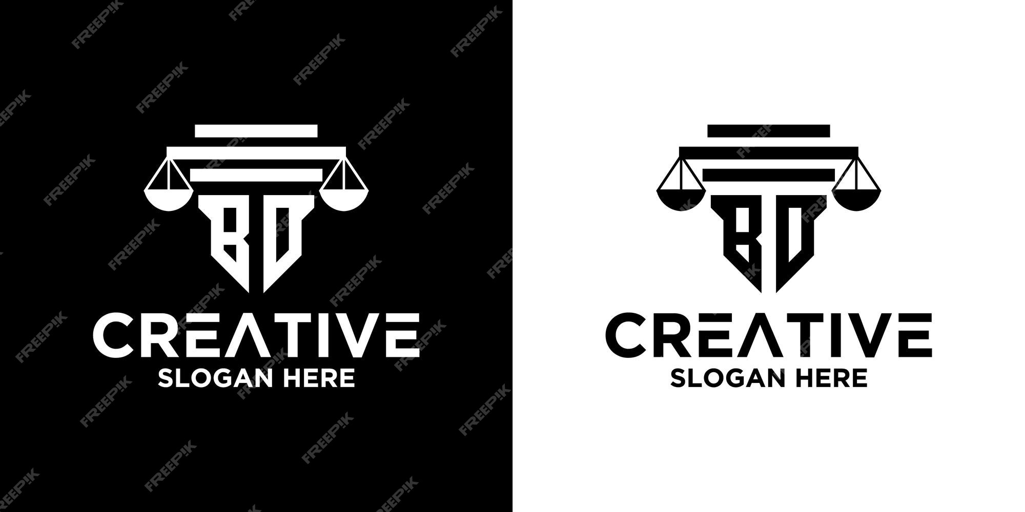 premium-vector-set-of-initial-pillar-law-firm-attorney-elegant-and