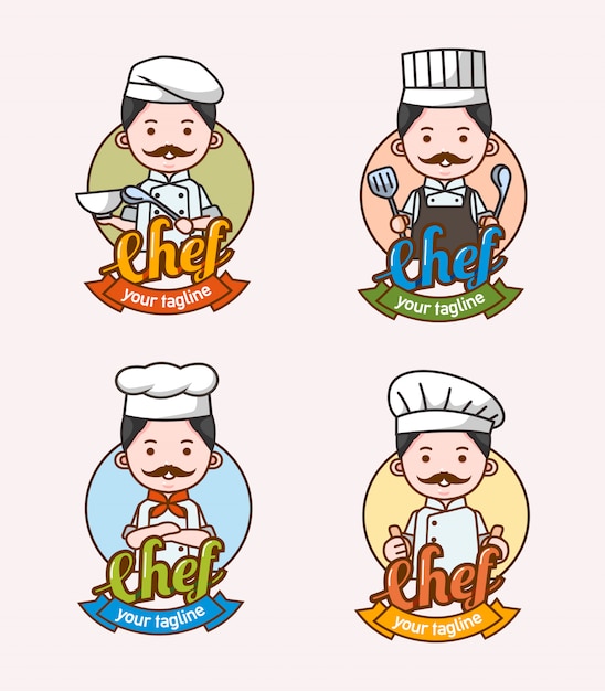 Download Free Set Of Man Chef Character With Different Clothes And Pose Used For Use our free logo maker to create a logo and build your brand. Put your logo on business cards, promotional products, or your website for brand visibility.