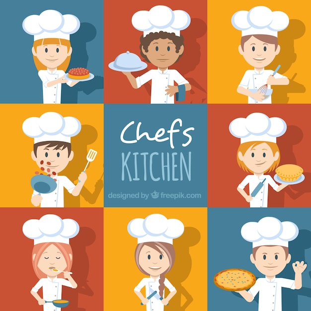 chef clipart vector free download - photo #48