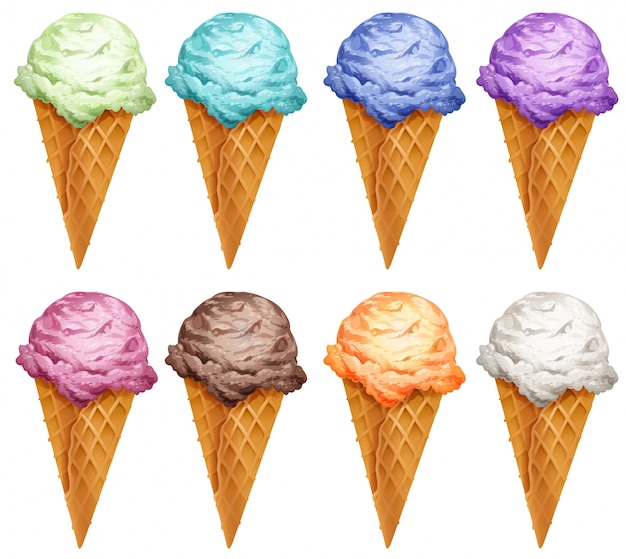 ice cream flavors clipart - photo #47